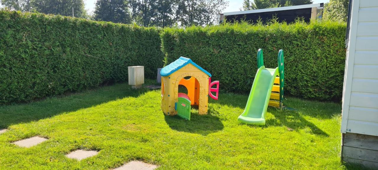 Gezellige Chalet Met Grote Privetuin. Dronrijp Exterior photo